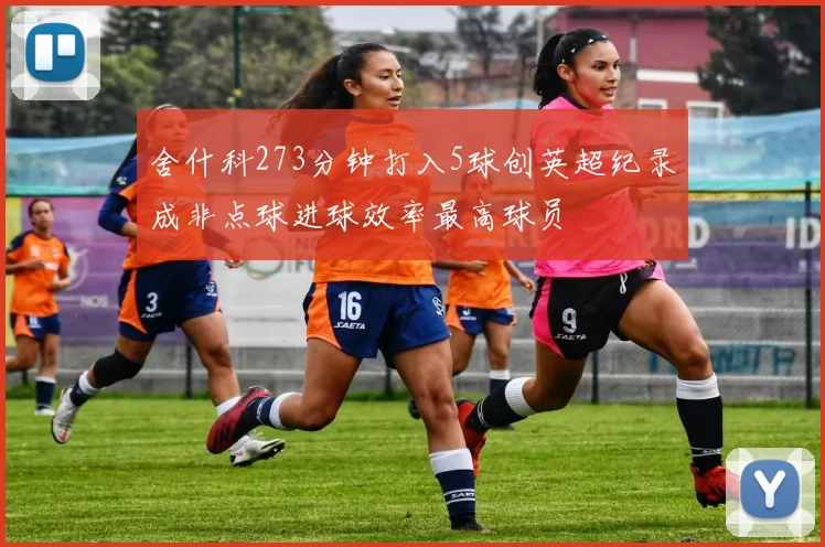 舍什科273分钟打入5球创英超纪录成非点球进球效率最高球员