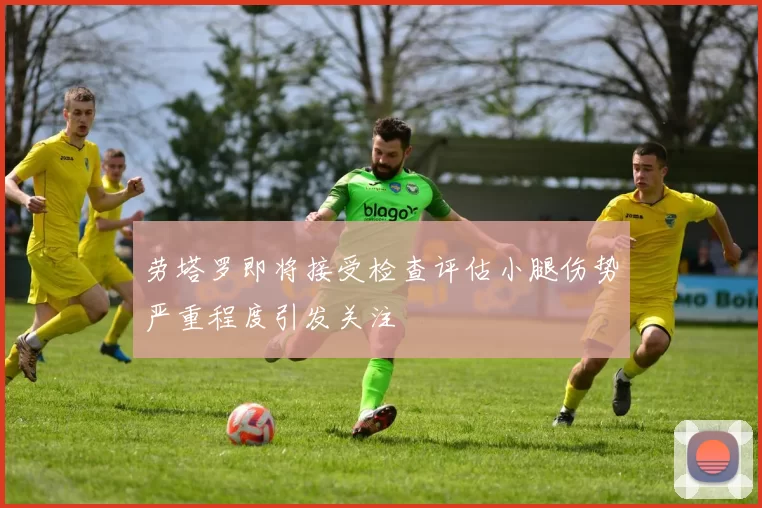 劳塔罗即将接受检查评估小腿伤势严重程度引发关注